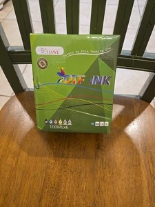 DTF Ink 600ML Combo Pack. Direct to film textile ink. black, white + colors. NEW - Picture 1 of 11