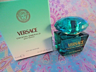 Versace Crystal Emerald Pour Femme Eau de Parfum 5 ml Miniatur neu in OVP - Bild 1 von 3