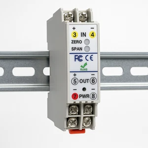Convertidor de señal analógico 0-10V o 4-20mA Convertidor 2 IN / 2 OUT PLC SPS DIN Rail 24V - Imagen 1 de 7