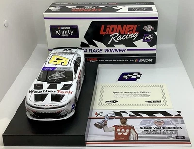2024 1/24 #97 Shane Van Gisbergen “Weather Tech” Chicago Street Win AUTOGRAPHED — 第 1/4 张图片