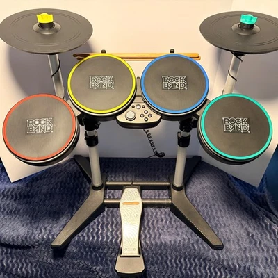 Harmonix Rock Band 4 Wireless Drums PS4/PS5  w/ Pro Cymbals Tested & Working - Image 1 of 4