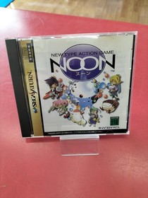 Sega Saturn Microcabin Noon Video Game, Used