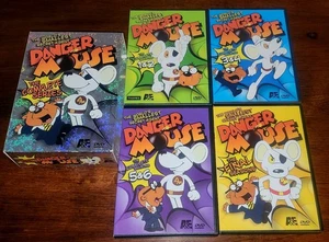 Danger Mouse The Complete Series DVD Box Set + Count Duckula '80s U.K. Animation - Imagen 1 de 7