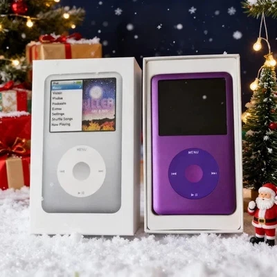 New Apple iPod Classic 5th 6th 7th 30GB 120GB 160GB 256GB 1TB New Battery MP3 - Image 1 of 4