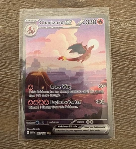 đŸ”¥Scarlet & Violet 151 #199/165 Charizard ex illustrazione speciale (NM) - Foto 1 di 9