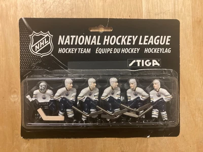 JUEGO DE EQUIPO DE SEIS JUGADORES STIGA NHL HOCKEY EDMONTON OILERS HOCKEY DE MESA - NUEVO/OTROS Foto 1 de 2