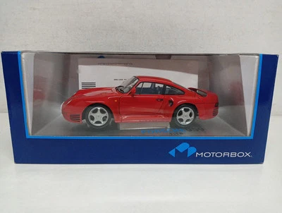 Exoto Porsche 959 Rossa Motorbox Diecast 1/18-Y1-G11 - Immagine 1 di 4