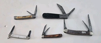 LOT of Vintage Pocket Knives Schrade Walden Prov Camillus Barlow Jordan CASE XX - Image 1 of 4