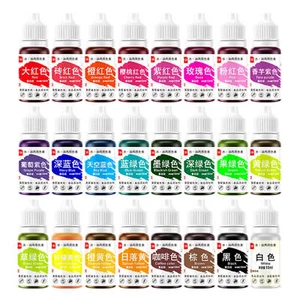 25 Colors Food-grade Liquid Baking Compound Colorant Practical Food Coloring - Picture 1 of 11