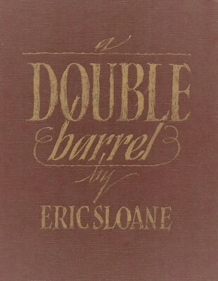 A Double Barrell by Eric Sloane (Funk & Wagnalls, 1969, Hardcover, Slipcase) Foto 1 de 3