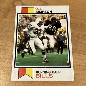 1973 Topps - #500 O.J. Simpson - Picture 1 of 3