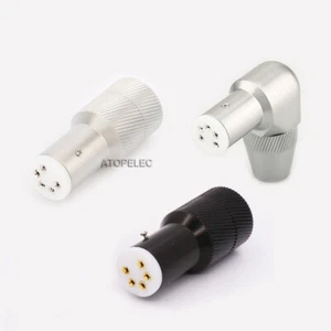 1pc VIBORG Female 5pin DIN Plug Tone Arm Connector LP Turntable Recorder Vinyl - Picture 1 of 8