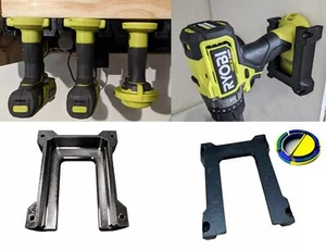 Drill Tool Holder Wall Mount  Organiser Drill Storage 5pcs For Ryobi ONE+ Plus  - Picture 1 of 1
