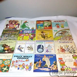 16x Children's Peanuts-Charlie Brown/Geronimo/Puff/Spaghetti/Astronaut/Seuss/Oz - Imagen 1 de 9