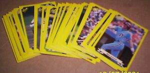1987 Classic Yellow MLB Card - Pick Your Card From Drop Down - FREE SHIPPING !!!