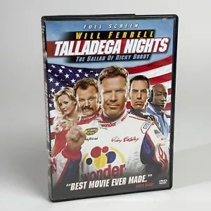Talladega Nights: The Ballad of Ricky Bobby (DVD, 2006, Widescreen) Will Ferrell - Imagen 1 de 3