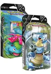 *V Battle Decks Venusaur V & Blastoise V - Set di 2 - Foto 1 di 1