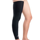 Kuangmi Leg Compression Sleeve sport Breathable UV Sun Protection Black Size L
