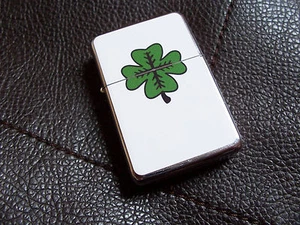 Indiana Jones Elsa Elsa's Lucky Shamrock Lighter Double Sided Replica Clover - Picture 1 of 6