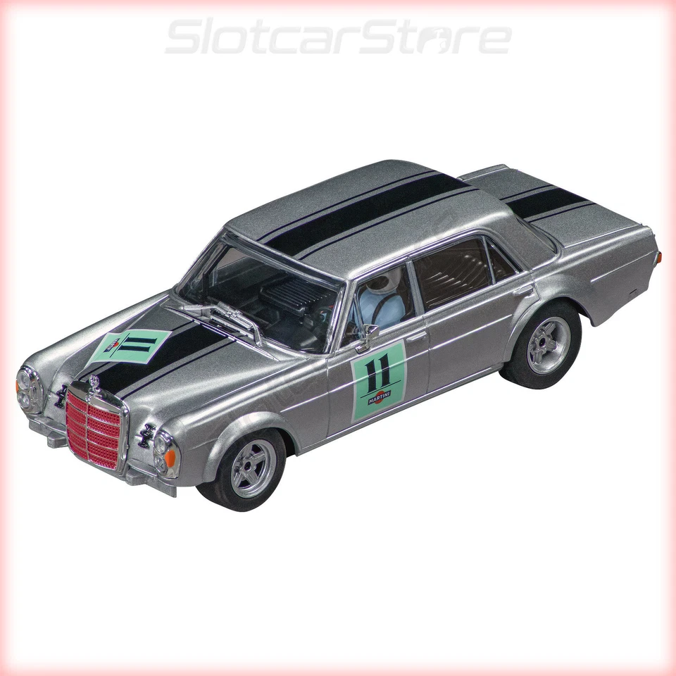 Carrera Evolution 27757 Mercedes-Benz 300 SEL 6.3 AMG No.11 Preis Nationen 1:32