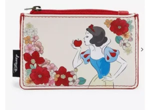 Disney Loungefly Women's Kid's Card Case Wallet Snow White Floral #20811568 - Picture 1 of 2