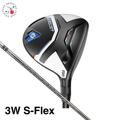 COBRA AEROJET Fairway Wood Club 3W 15° Men's Diamana GT 50 Graphite Shaft S-Flex - Image 1 of 4