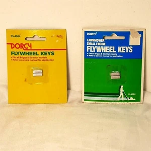 Dorcy flywheel keys for Briggs and Stratton 33-4984 & 32-4984 NOS - Picture 1 of 7