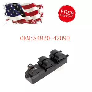 INTERRUPTOR VENTANA PRINCIPAL TOYOTA RAV4 01 02 03 04 84820-42090 - Imagen 1 de 9