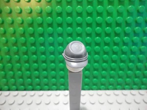 Lego mini figura 1 gris azulado oscuro sombrero de caballería Kepi NUEVO - Imagen 1 de 2