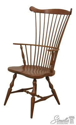 57179EC: Sillón diseño Windsor con respaldo de ventilador de cereza Foto 1 de 4