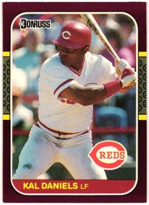 1987 Donruss Opening Day #192 Kal Daniels - Image 1 of 2