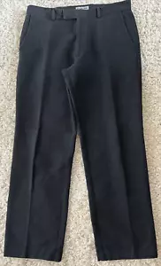 Pantalones informales People Tree para hombre negros de algodón orgánico sostenibles talla 36 regular - Imagen 1 de 10