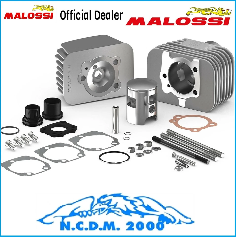 GRUPPO TERMICO BIG DEPS Ø 47 IN ALLUMINIO CON SPINOTTO Ø 12 PIAGGIO BOSS 50