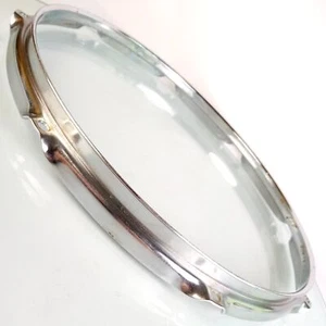 Ludwig 14"2.3mm Snare/Floor Tom Drum 8Lug Batter Rim/Hoop Chrome Triple Flange80 - Picture 1 of 6