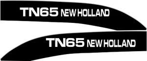 Juego de calcomanías para tractor TN65 New Holland - Imagen 1 de 1