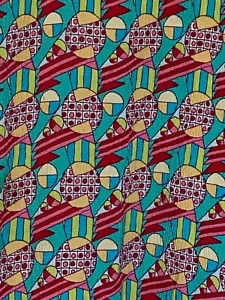 FLAX Designs Dress Maxi Colorful Pullover Sleeveless Sundress Side Vents S - Picture 1 of 7