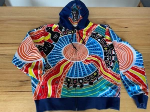 BW Tribal Women’s Long Sleeve Hooded Jacket With Aboriginal Australian Artwork - Picture 1 of 24