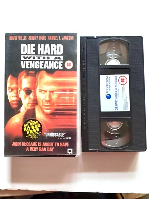 Die Hard with A Vengeance - Bruce Willis - PAL VHS Video Tape  - Image 1 of 2