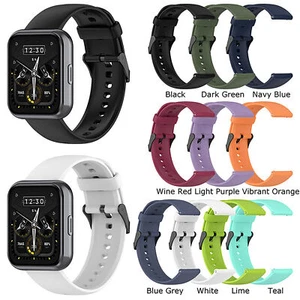 Uhr Silikon Armband Ersatzarmband für Realme Watch 2/S Pro - Bild 1 von 22