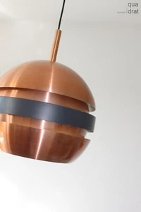 Vintage Erco Kupfer Kugel Pendellampe 60er/70er danish Design Stil - Bild 1 von 11