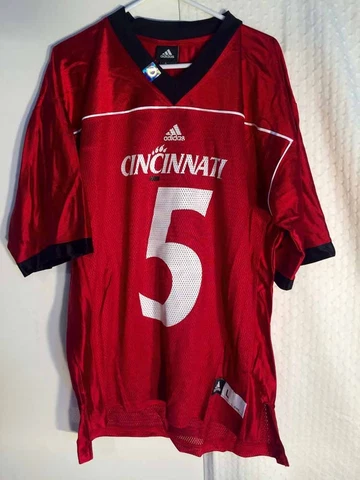 Adidas NCAA Jersey University of Cincinnati Bearcats #5 Red sz S Cover