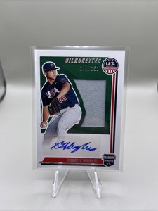 2022 Panini Stars Stripes Gabriel Hughes Autograph Jersey 104/250 USA Rockies