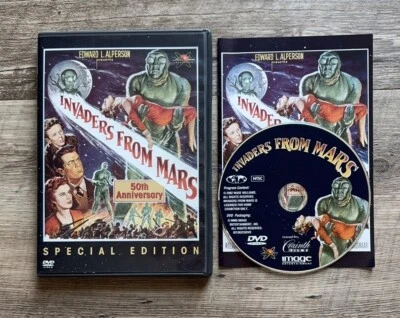 Invaders From Mars (DVD, 2002) 50th Anniversary Special Edition w/Insert OOP HTF - Image 1 of 4