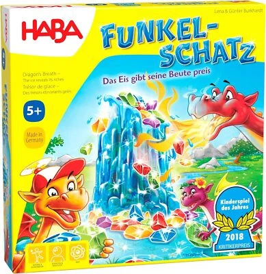 Haba Funkelschatz Brettspiel, Kinderspiel des Jahres 2018, Mitbringspiel Spiel - Bild 1 von 4