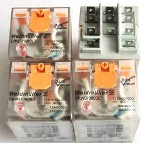 2Pcs Weidmuller DRW370900LT AC400V 1219450000 Intermediate Relay 11Pins - Picture 1 of 1