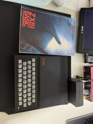 Vtg SINCLAIR ZX8I Home Computer & 16K RAM Pack W/ Power Adaptor - Image 1 of 4