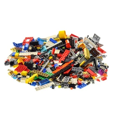 400 Pieces lego Classic Kilo Goods Ca 1.3lbs Special Bau Stones Colourful Mixed - Image 1 of 4