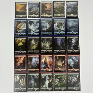 Complete Set - Battle for Zendikar BFZ Full Art Basic Land (Set of 25) - Picture 1 of 6