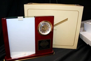 Rare America's Most Wanted Award Stuart Austin Quartz Picture Display Clock NIB - Picture 1 of 6