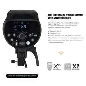 A-Godox DP600III-V Upgraded Studio Flash Light 600Ws Power GN106 5600±200K - Picture 1 of 7